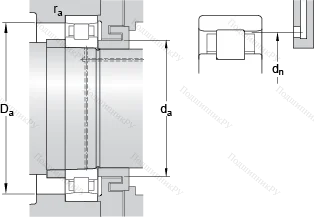 Подшипник N 1015 KTN/SP