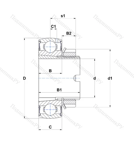 Подшипник LK 206 G 2H в Улан-Удэ