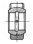Подшипник GE 160 EXC размер 160x230x105/80