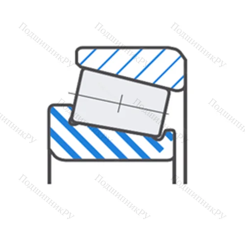 Подшипник роликовый радиально-упорный