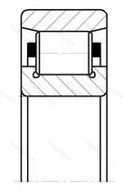 Модификация подшипника 7002134Л2 размер 170x260x28