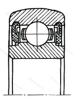 Модификация подшипника 1580209КС17 размер 45x85x21