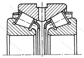Модификация подшипника 57707АУ размер 35x80x57