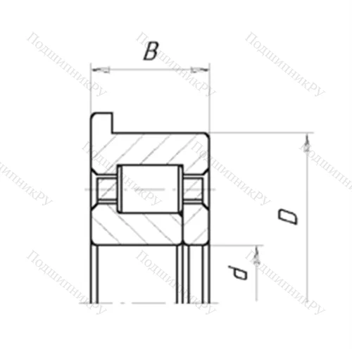 Подшипник роликовый радиальный