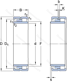 Подшипник NNU 4938 B/SPW 33 в Улан-Удэ