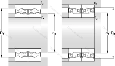 Подшипник S 7022 CB/HCP 4A
