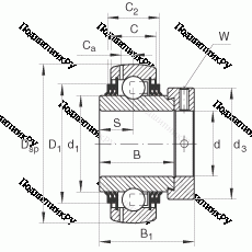 Подшипник GE 25-KTT-B