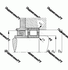 Подшипник N 205-E-TVP 2