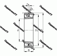 Подшипник 23040-E 1A-K-M
