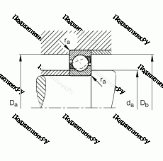 Подшипник 7301-B-JP
