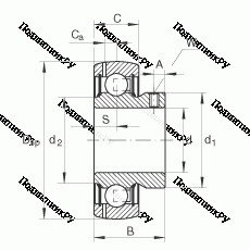 Подшипник GAY 35-NPP-B